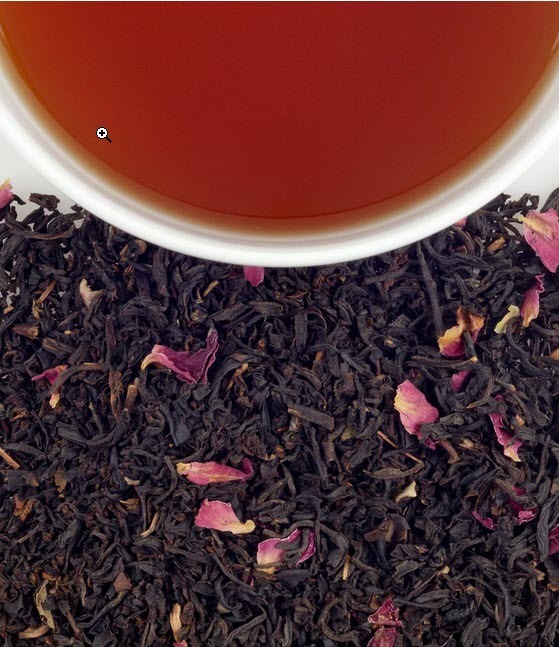 Harney & Sons Earl Grey Tea infused with rosebuds